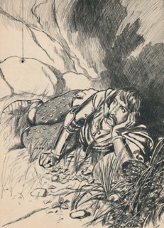 'Bruce Watching the Spider', c1907. Artist: Unknown.
