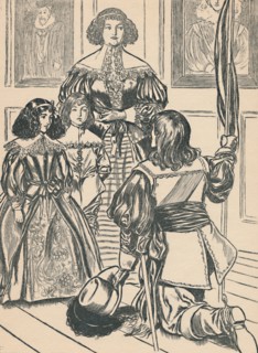 'The Countess Receives The Banners', c1907. Artist: Unknown.