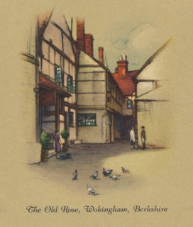 'The Old Rose, Wokingham, Berkshire', 1939. Artist: Unknown.