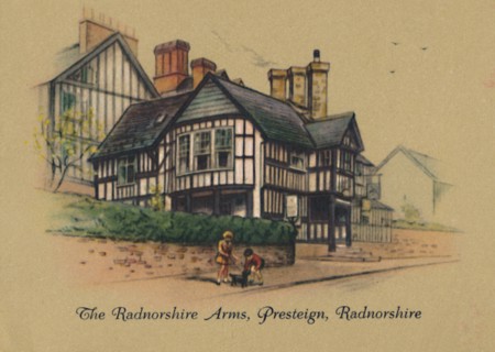 'The Radnorshire Arms, Presteign, Radnorshire', 1939. Artist: Unknown.