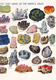 'Examples of the Different Rocks That Make Up The Earth's Crust', 1935. Artist: Unknown.