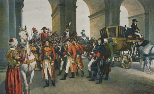 'The Consuls Take Possession of the Tuileries', 10 August 1792, (1896).  Artist: Unknown.