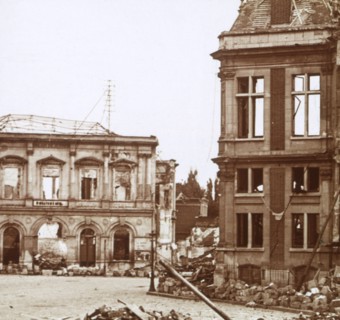 The Town Hall, Chauny, France, c1914-c1918. Artist: Unknown.