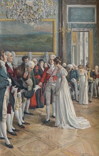 'Madame Bonaparte Receiving Embassadors at the Tuileries', 1896. Artist: Unknown.