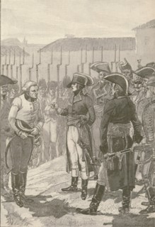 'Bonaparte, Surprised at Lonato..., Compels 4000 Austrians To Surrender', 1796, (1896). Artist: JW Evans.
