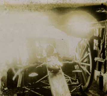 Destroyed 75, automatic anti-aircraft gun, c1914-c1918. Artist: Unknown.