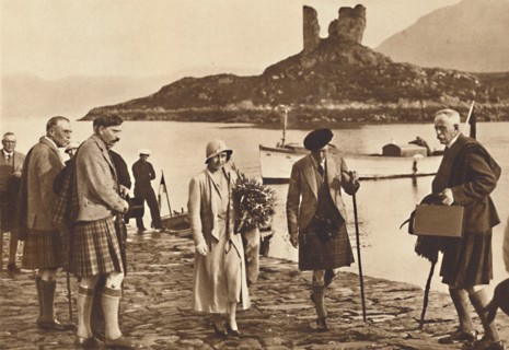 'Over the Sea to Skye' - landing in Skye from the yacht 'Golden Hind', 1933 (1937). Creator: Unknown.