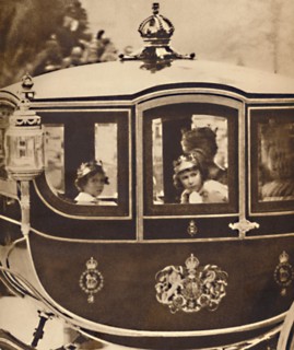 'The Princesses Go By', May 12 1937. Artist: Unknown.