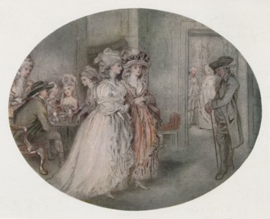 'The Promenade at Carlisle House, 1780', (1920). Artist: JR Smith.