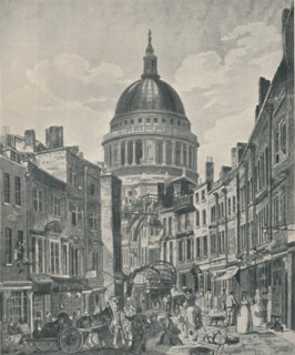 'In St. Martin's-Le-Grand, 1800', (1920). Artist: James Baily.