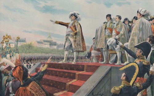 'The Field of May, April 1815, (1896).  Artist: Unknown.