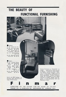 'The Beauty of Functional Furnishing - Finmar', 1939. Artist: Unknown.
