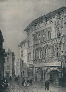 'The Lodging of Bonaparte at Valence', 1896. Artist: Unknown.