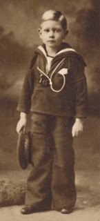 'Still-sailor-suited - Prince Albert at the age of six', c1901 (1937). Artist: Unknown.