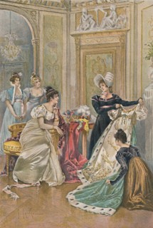 'A Favorite Occupation of Josephine', 1896. Artist: Unknown.