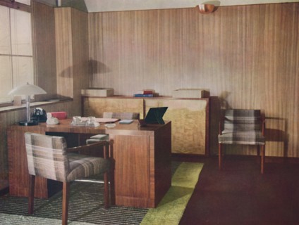 'A private office designed and executed by Gordon Russell Ltd., Broadway (Worcs) and London', 1935. Artist: Unknown.