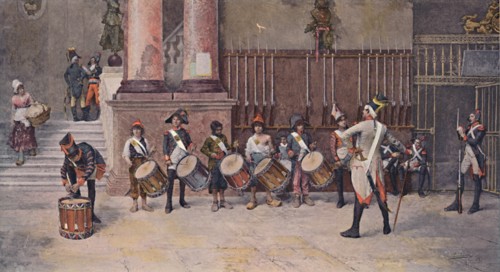 'The Drummers of the Republic', 1896. Artist: Unknown.