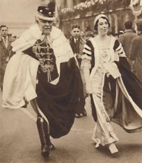 'Lord and Lady Armstrong', May 12 1937. Artist: Unknown.