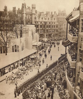'The Golden Coach Leaves the Abbey', May 12 1937. Creator: Unknown.