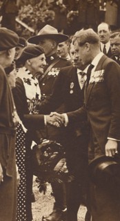 'Greeting a Canadian Mother', 1937. Artist: Unknown.