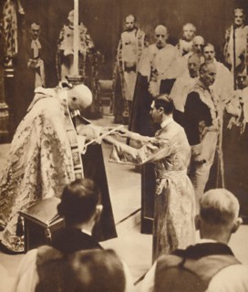 'The Sword of State', May 12 1937. Creator: Unknown.