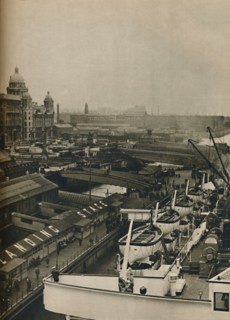 'The Landing Stage at Liverpool', 1936. Artist: Unknown.
