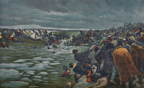 'The Passage of the Beresina', November 1812, (1896).  Artist: Unknown.