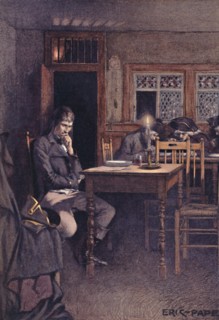 'Bonaparte in 1792 as a Frequenter of a Six-Sous Restaurant in Paris', (1896). Artist: Unknown.