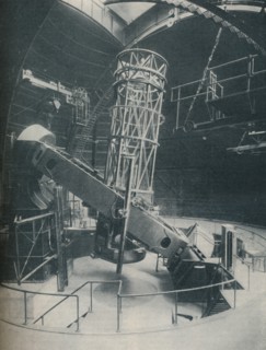 'Hedged Round With Steel and Concrete, the 100-Inch Reflector', c1935. Artist: Unknown.
