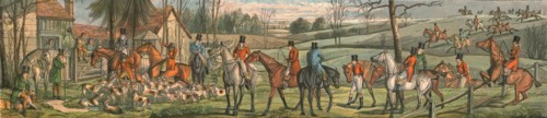 The Hunt - The Death, 1820, (1890). Artist: Henry Thomas Alken.