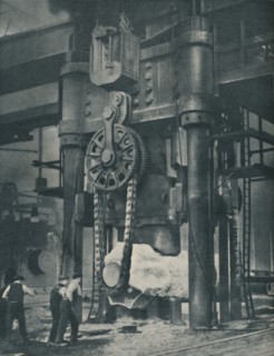 'Workers in the Metal Upon Which Our Civilization Depends', c1935. Artist: Unknown.