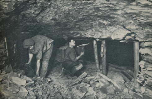 'Unselfconscious Heroes Who Toil in Danger's Face', c1935. Artist: Unknown.