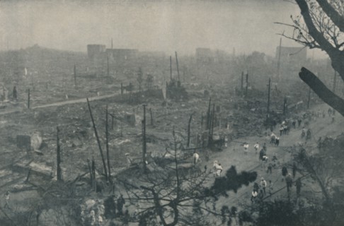 'Tokyo's Smouldering Plain of Wreckage and Ashes', c1935. Artist: Unknown.