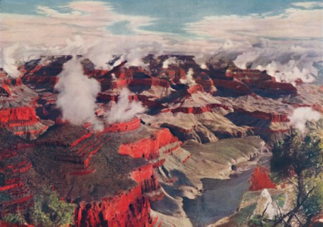 'Vermilion Cliffs and Vast Depths of an Unparalleled Wonderland', c1935. Artist: Unknown.
