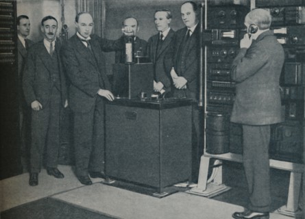 'The New Magic: Sending Pictures by Wireless and the Unescapable Telephone', c1935. Artist: Keystone View Company.