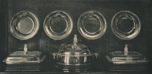 'The Nelson Plate at Lloyd's', c1800, (1928). Artist: Unknown.
