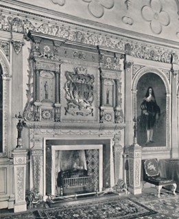 'Chimney-Piece at Audley End', 1927. Artist: Unknown.