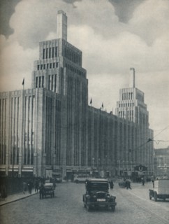 'The Tower-Flanked Mass of the Karstadthaus Built in a Working-Class District', c1935. Artist: Unknown.