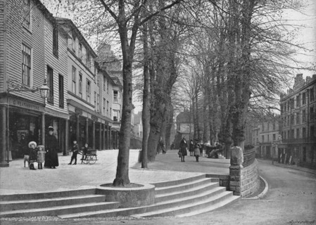 'The Pantiles, Tunbridge Wells', c1896. Artist: Carl Norman.