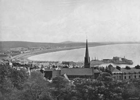 'Weston-Super-Mare', c1896. Artist: Davies Brothers.