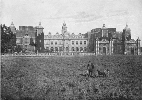 'Hatfield House, South Front', c1896. Artist: Unknown.