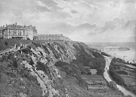 'Folkestone: The Lees', c1896. Artist: Lambert Weston & Son.
