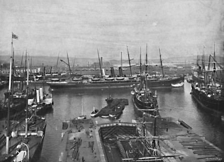 'Southampton Docks', c1896. Creator: Francis Godolphin Osbourne Stuart.