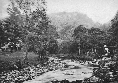 'Watersmeet, Lynton', c1896. Artist: ED Percival.