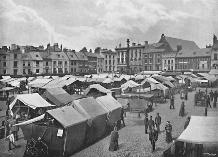 'Market-Place, Northampton', c1896. Artist: Poulton & Co.