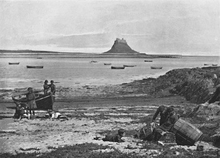 'Holy Island', c1896. Artist: M Aunty.