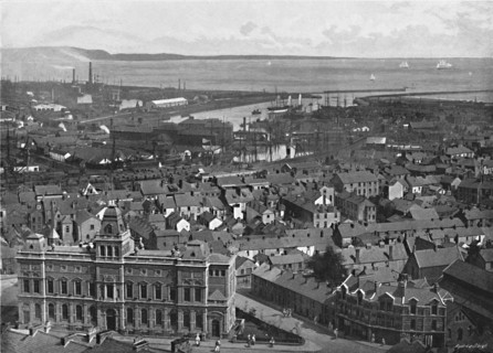 'Swansea', c1896. Artist: Valentine & Sons.