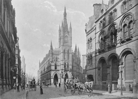 'The Exchange, Bradford', c1896. Artist: Hudson.