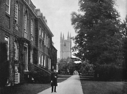 'Marlborough College, Wilts', c1896. Artist: RW Thomas.