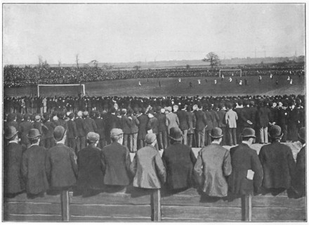 'A Football Match at Manchester', c1896. Artist: R Banks.